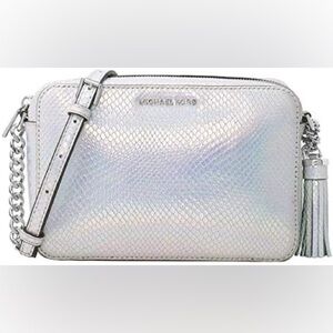 Ginny Medium Camera Bag Embossed Leather